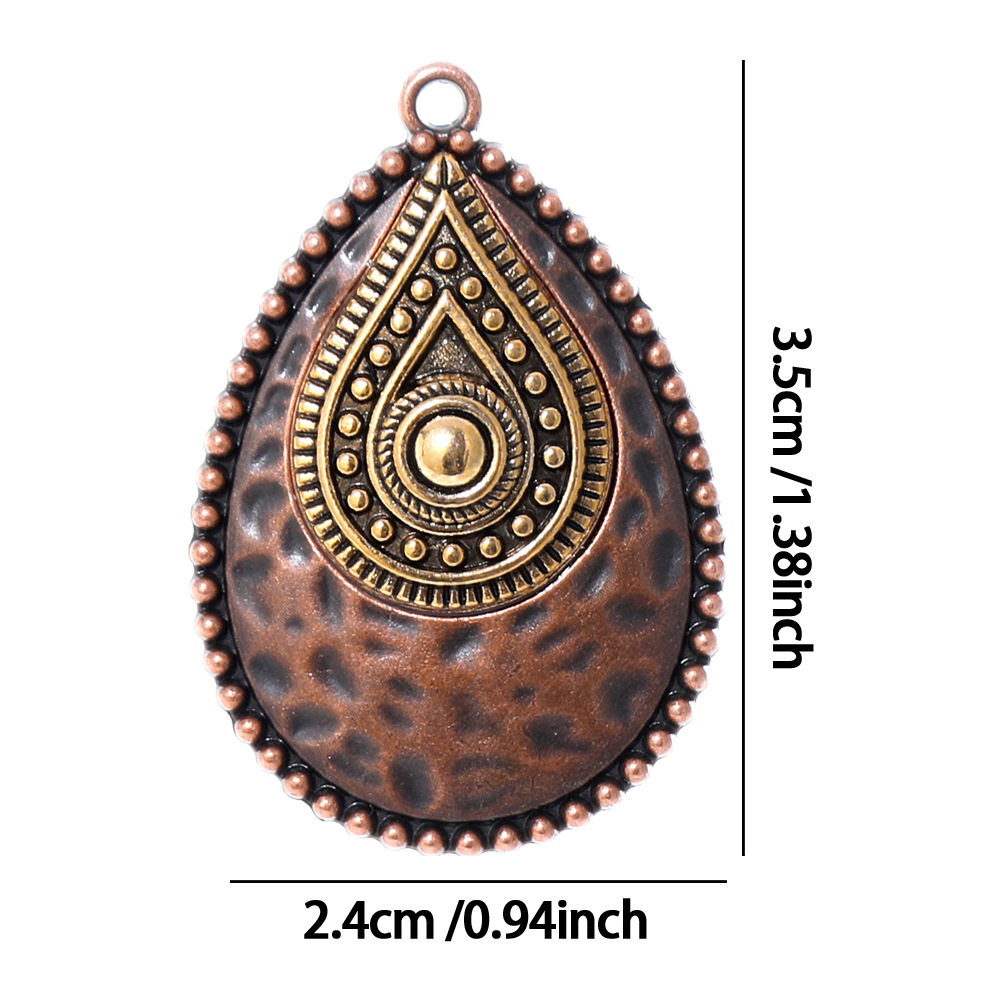 レトロヴィンテージエスニックボヘミアティアドロップペンダント - Vintage Fashion Jewelry Necklaces のレビューと価格